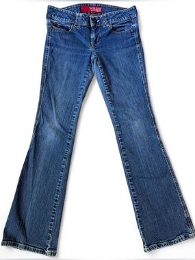 Guess Ladies Blue Flare Jeans - Classic Denim